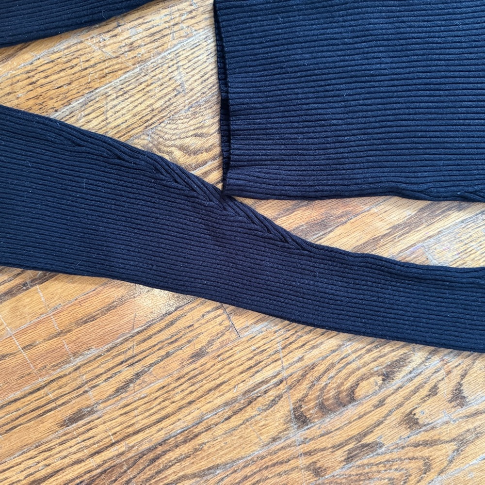 H&M Black Ribbed Knit Top - Picture 7 of 11